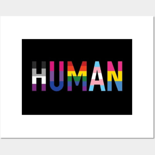 HUMAN. Posters and Art